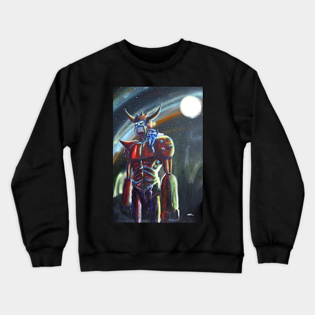 Vi-King Robo Crewneck Sweatshirt by Space Spector